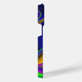 Summerrainbow , Abstrakt 3D Rainbowart iPhone Hülle (Rechte Seite)