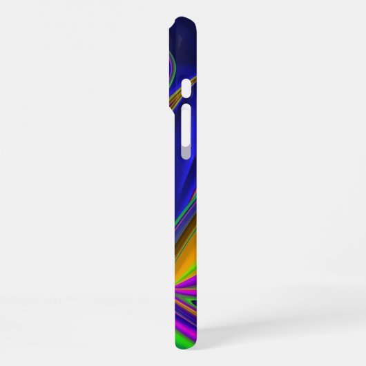 Summerrainbow , Abstrakt 3D Rainbowart iPhone Hülle (Linke Seite)