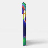 Summerrainbow , Abstrakt 3D Rainbowart iPhone Hülle (Linke Seite)