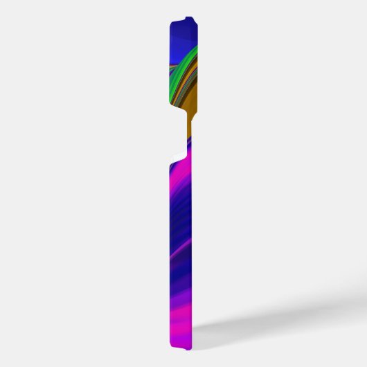 Summerrainbow , Abstrakt 3D Rainbowart iPhone Hülle (Rechte Seite)