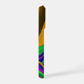 Summerrainbow , Abstrakt 3D Rainbowart iPhone Hülle (Rechte Seite)