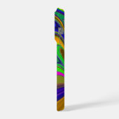 Summerrainbow , Abstrakt 3D Rainbowart iPhone Hülle (Linke Seite)