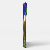 Summerrainbow , Abstrakt 3D Rainbowart iPhone Hülle (Rechte Seite)
