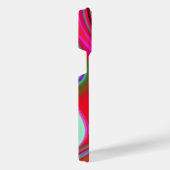 Summerrainbow , Abstrakt 3D Rainbowart iPhone Hülle (Rechte Seite)