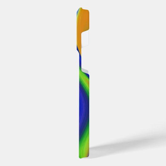 Summerrainbow , Abstrakt 3D Rainbowart iPhone Hülle (Linke Seite)