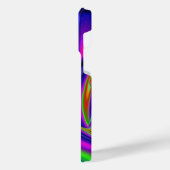 Summerrainbow , Abstrakt 3D Rainbowart iPhone Hülle (Linke Seite)
