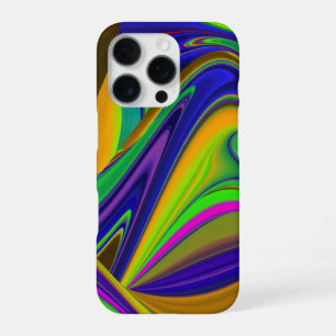 Summerrainbow , Abstrakt 3D Rainbowart iPhone 16 Pro Hülle