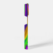 Summerrainbow , Abstrakt 3D Rainbowart iPhone Hülle (Rechte Seite)
