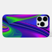 Summerrainbow , Abstrakt 3D Rainbowart iPhone Hülle (Rückseite (Horizontal))