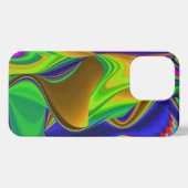 Summerrainbow , Abstrakt 3D Rainbowart iPhone Hülle (Rückseite (Horizontal))