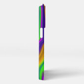 Summerrainbow , Abstrakt 3D Rainbowart iPhone Hülle (Rechte Seite)