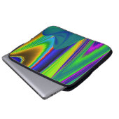 Summerrainbow , Abstrakt 3D Rainbowart Laptopschutzhülle (Vorne Knopf)