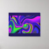 Summerrainbow , Abstrakt 3D Rainbowart Leinwanddruck (Vorderseite)