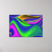Summerrainbow , Abstrakt 3D Rainbowart Leinwanddruck (Vorderseite)