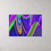 Summerrainbow , Abstrakt 3D Rainbowart Leinwanddruck (Vorderseite)