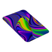 Summerrainbow , Abstrakt 3D Rainbowart Magnet (Rechte Seite)