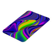 Summerrainbow , Abstrakt 3D Rainbowart Magnet (Linke Seite)