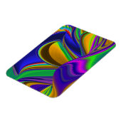 Summerrainbow , Abstrakt 3D Rainbowart Magnet (Linke Seite)