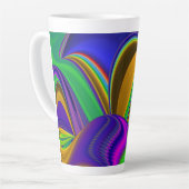Summerrainbow , Abstrakt 3D Rainbowart Milchtasse (Linke Ecke)