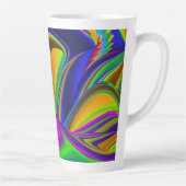 Summerrainbow , Abstrakt 3D Rainbowart Milchtasse (Rechts)