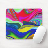 Summerrainbow , Abstrakt 3D Rainbowart Mousepad (Mit Mouse)