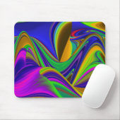 Summerrainbow , Abstrakt 3D Rainbowart Mousepad (Mit Mouse)