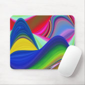 Summerrainbow , Abstrakt 3D Rainbowart Mousepad (Mit Mouse)