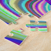 Summerrainbow , Abstrakt 3D Rainbowart Puzzle (Seite)