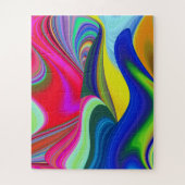 Summerrainbow , Abstrakt 3D Rainbowart Puzzle (Vertikal)