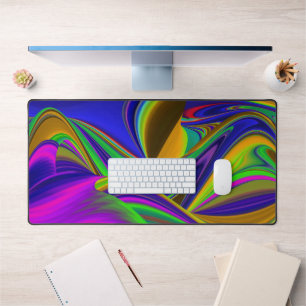 Summerrainbow , Abstrakt 3D Rainbowart Schreibtischunterlage