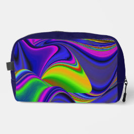 Summerrainbow , Abstrakt 3D Rainbowart Waschbeutel