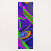 Summerrainbow , Abstrakt 3D Rainbowart Yogamatte (Rückseite)