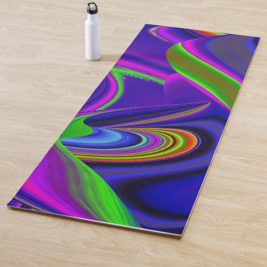 Summerrainbow , Abstrakt 3D Rainbowart Yogamatte (Beispiel)