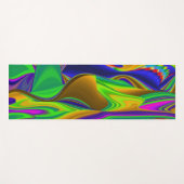 Summerrainbow , Abstrakt 3D Rainbowart Yogamatte (Vorderseite (Horizontal))