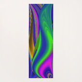 Summerrainbow , Abstrakt 3D Rainbowart Yogamatte (Rückseite)