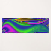 Summerrainbow , Abstrakt 3D Rainbowart Yogamatte (Vorderseite (Horizontal))