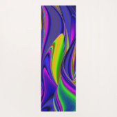 Summerrainbow , Abstrakt 3D Rainbowart Yogamatte (Rückseite)