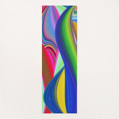 Summerrainbow , Abstrakt 3D Rainbowart Yogamatte (Vorderseite)