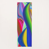 Summerrainbow , Abstrakt 3D Rainbowart Yogamatte (Rückseite)