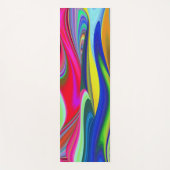 Summerrainbow , Abstrakt 3D Rainbowart Yogamatte (Vorderseite)