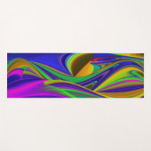 Summerrainbow , Abstrakt 3D Rainbowart Yogamatte (Vorderseite (Horizontal))