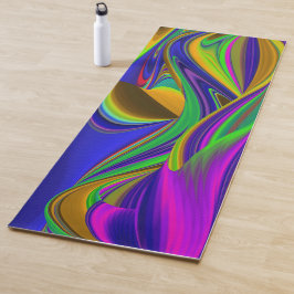 Summerrainbow , Abstrakt 3D Rainbowart Yogamatte