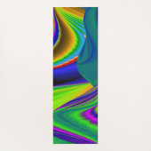 Summerrainbow , Abstrakt 3D Rainbowart Yogamatte (Rückseite)