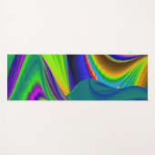 Summerrainbow , Abstrakt 3D Rainbowart Yogamatte (Vorderseite (Horizontal))