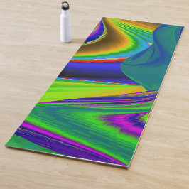 Summerrainbow , Abstrakt 3D Rainbowart Yogamatte