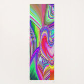 Summerrainbow , Abstrakt 3D Rainbowart Yogamatte (Rückseite)