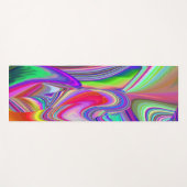 Summerrainbow , Abstrakt 3D Rainbowart Yogamatte (Vorderseite (Horizontal))