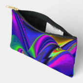 Summerrainbow , Abstrakt 3D Rainbowart Zubehörtasche (Offen)