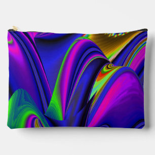 Summerrainbow , Abstrakt 3D Rainbowart Zubehörtasche