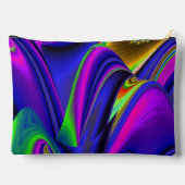 Summerrainbow , Abstrakt 3D Rainbowart Zubehörtasche (Rückseite)